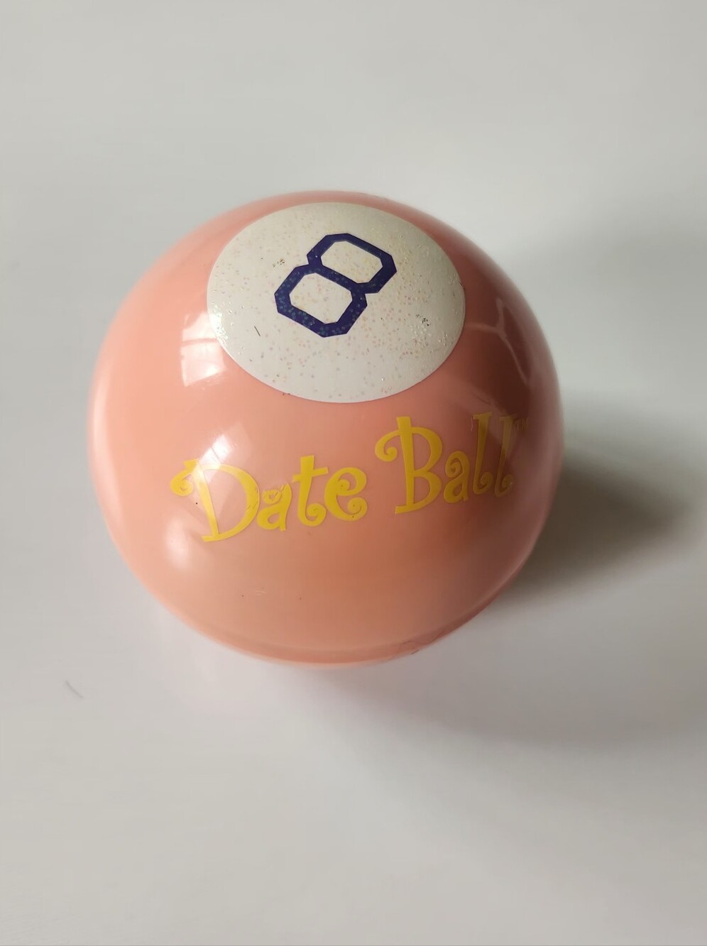 Date Ball Pink Novelty Fortune-Telling Ball